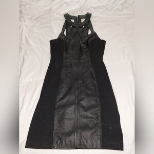 Wilsons Leather Women's Black  Sleeveless Dress